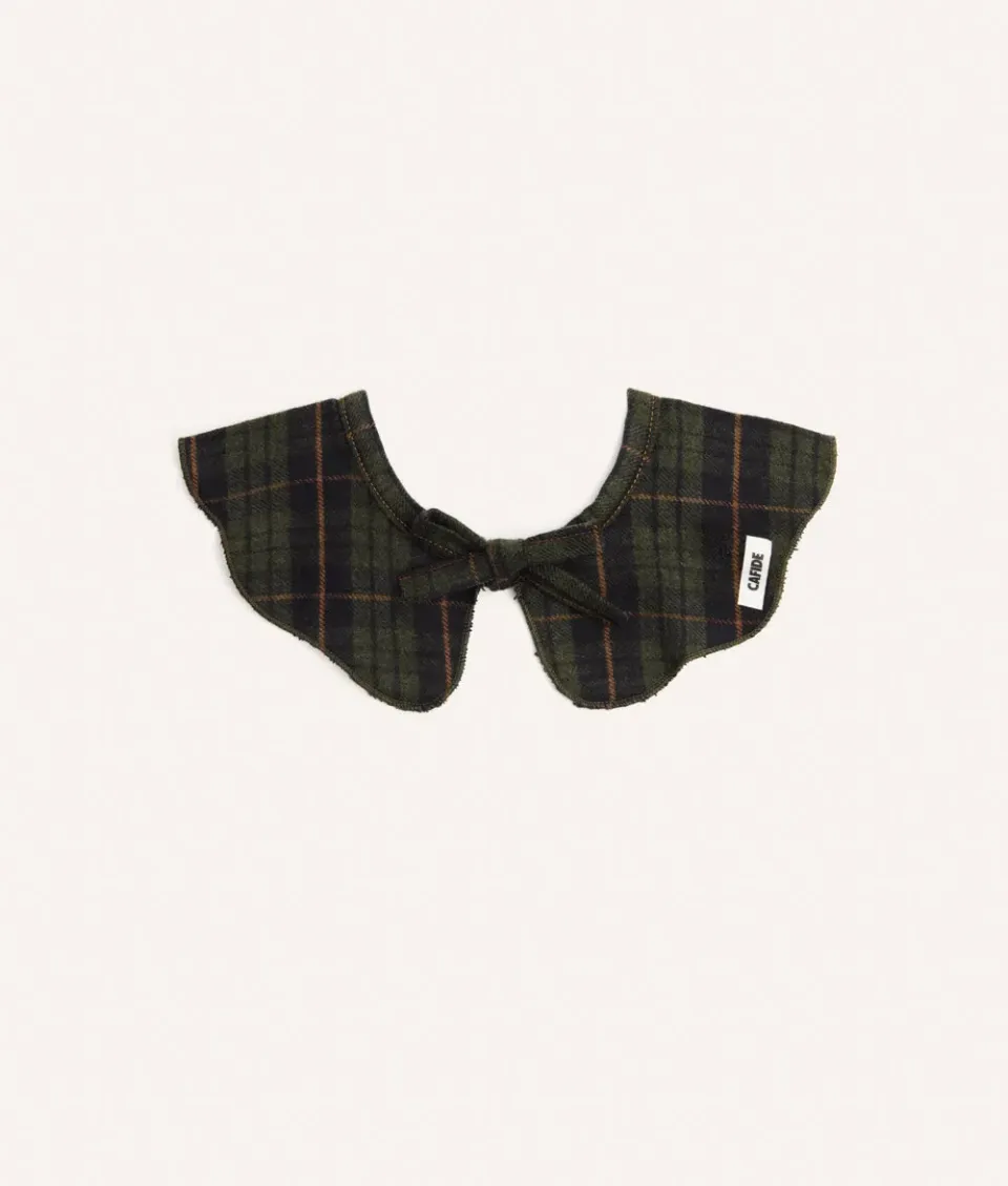 Cafide Lola Tartan Green hundebandana M bomuld