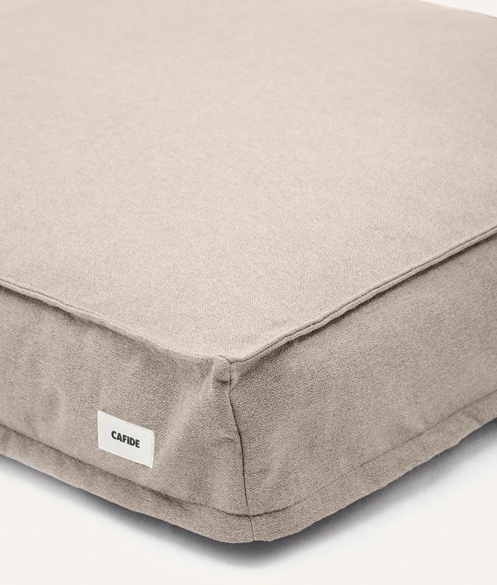Cafide Cuadra betræk beige hundeseng M L XL
