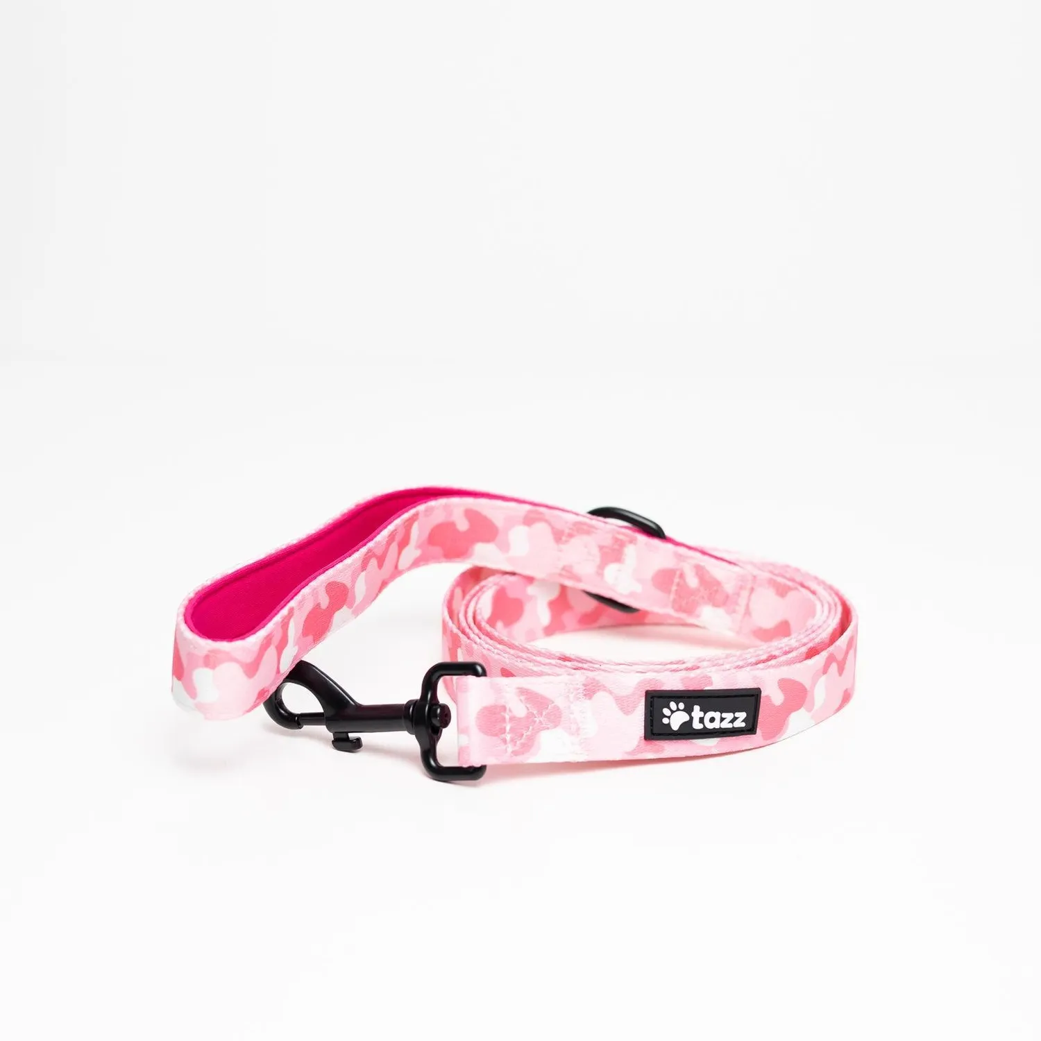 Tazz Pink Camo hundesnor 2,0 x 200 cm slidstærk