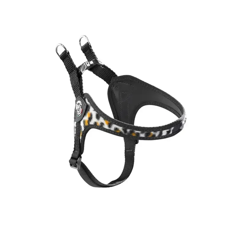 Tre Ponti Easy Fit Adjustable Girth Savannah hundesele Zebra
