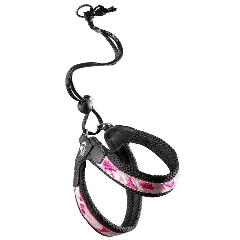 Tre Ponti Easy Fit Penny Mesh kattesele pink camo justerbar
