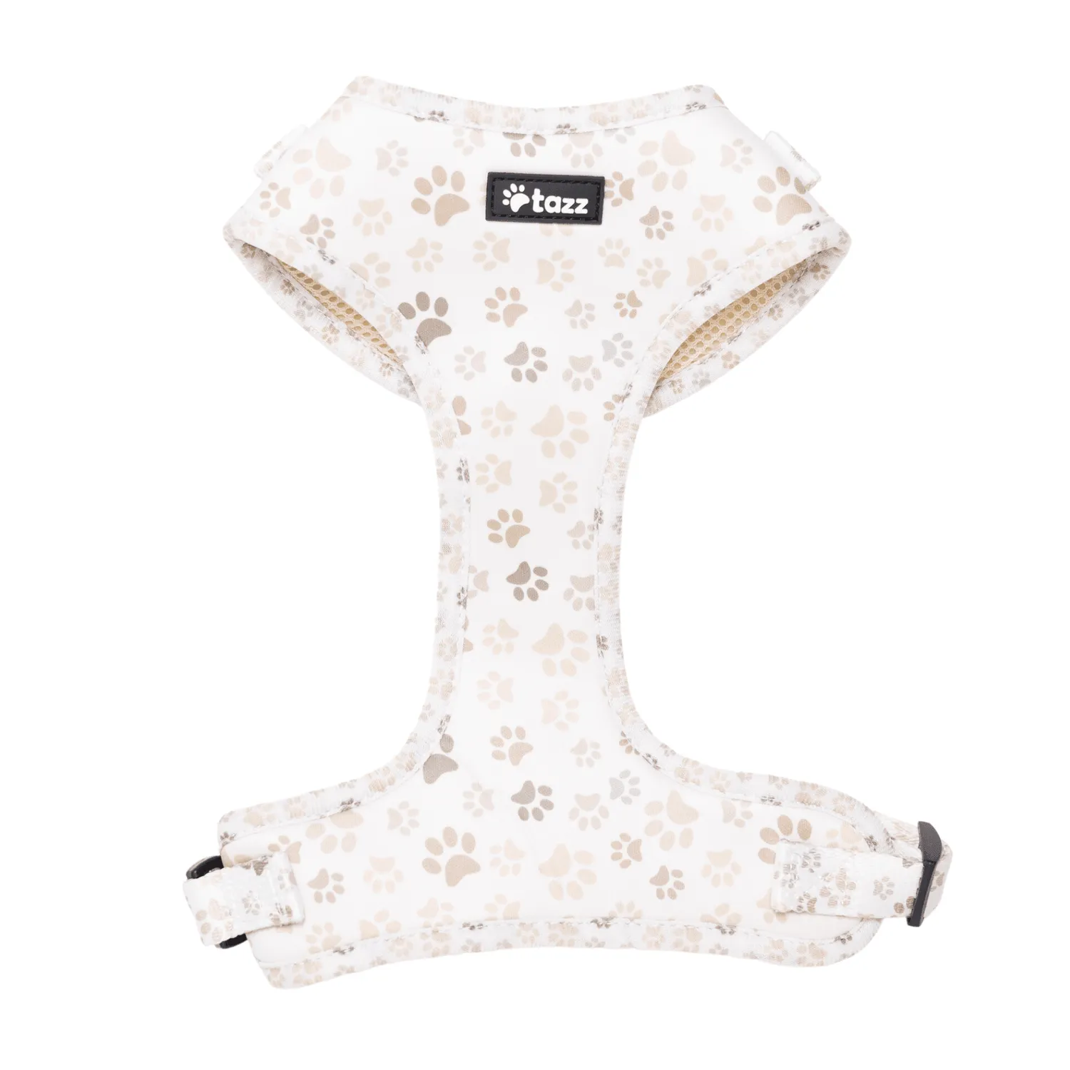 Tazz Paws in Love hundesele beige med poter