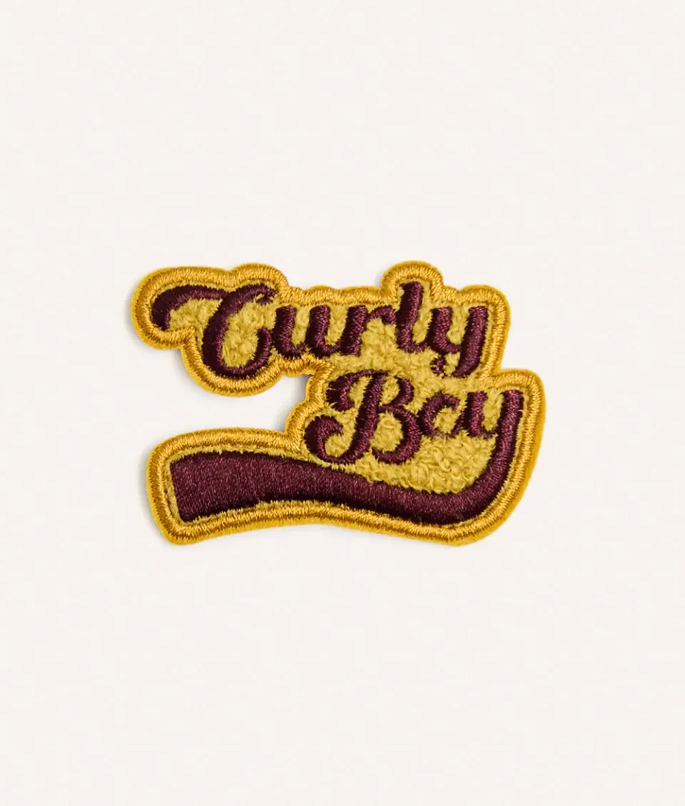Cafide Pippa strygemærke curly boy sennep