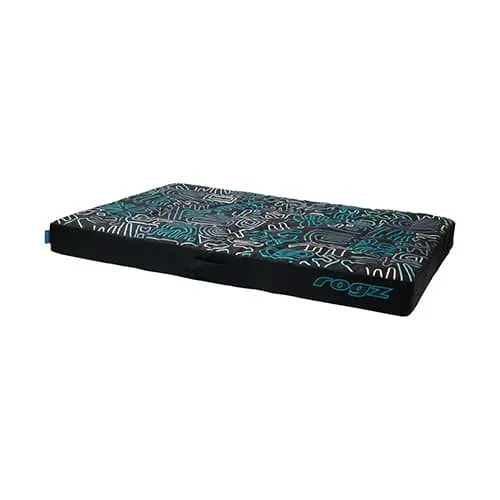 Rogz Graphix Flat Rectangular hundeseng flad rektangulær