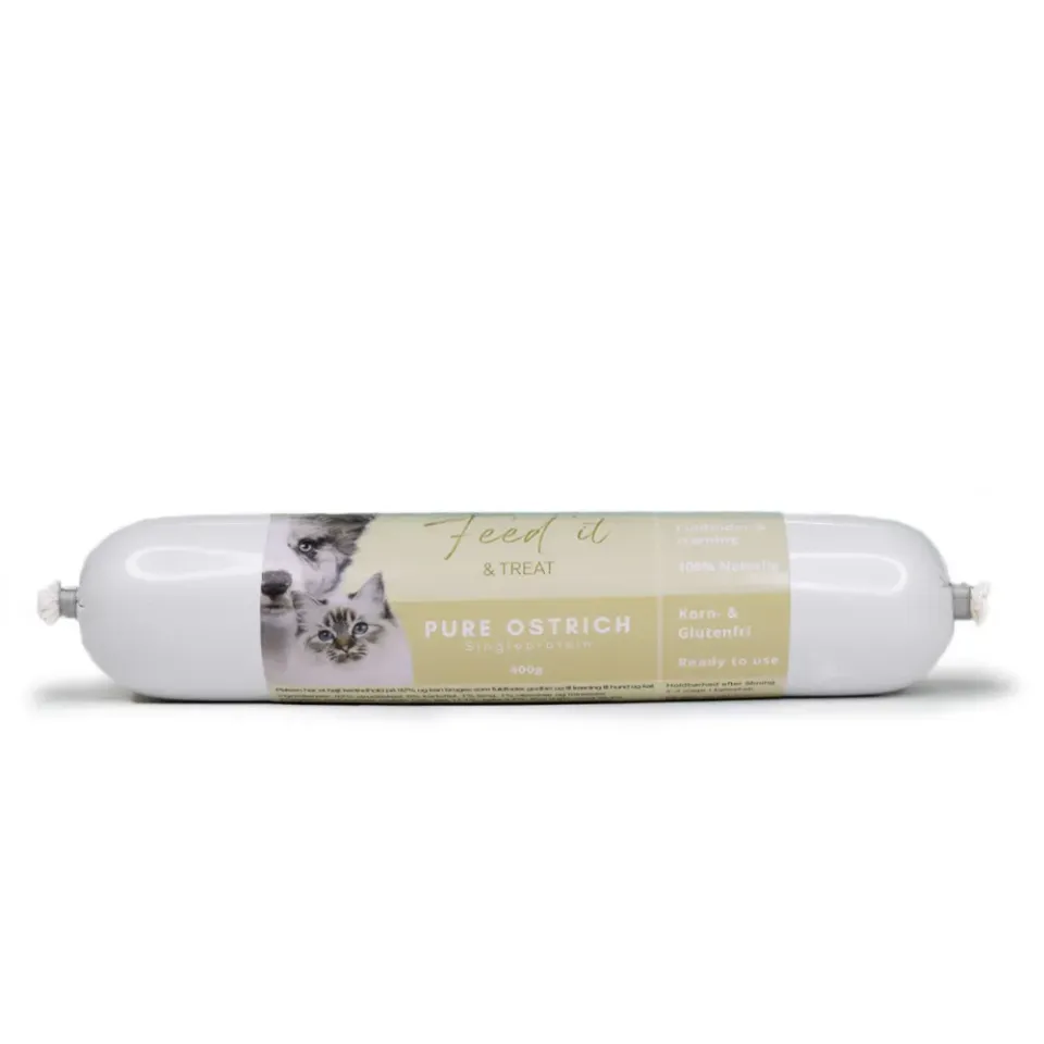 Snack'it Singleprotein Struds hundepølse 400g 92% kød
