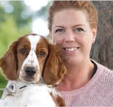 Spanielbogen Lotte Evers håndbog signeret hundebog
