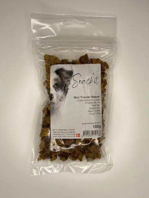Snack'it Mini Trainers godbidder torsk 100g træning