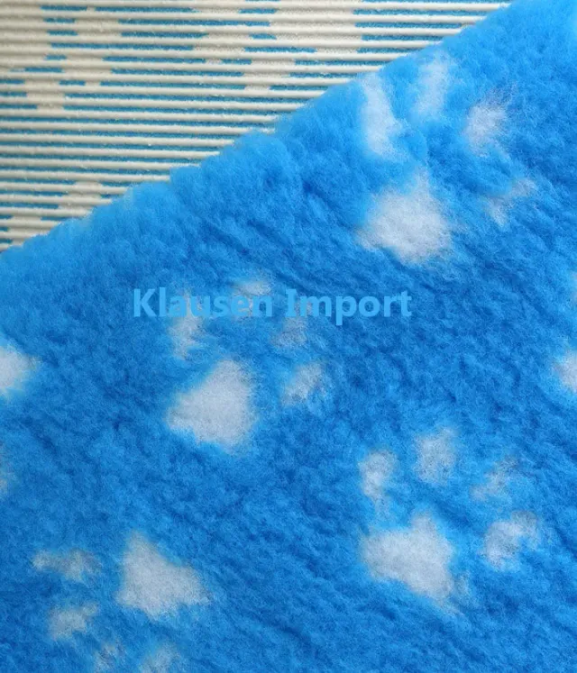 Vetbed hundetæppe turkis pote skridsikker 80x100 cm