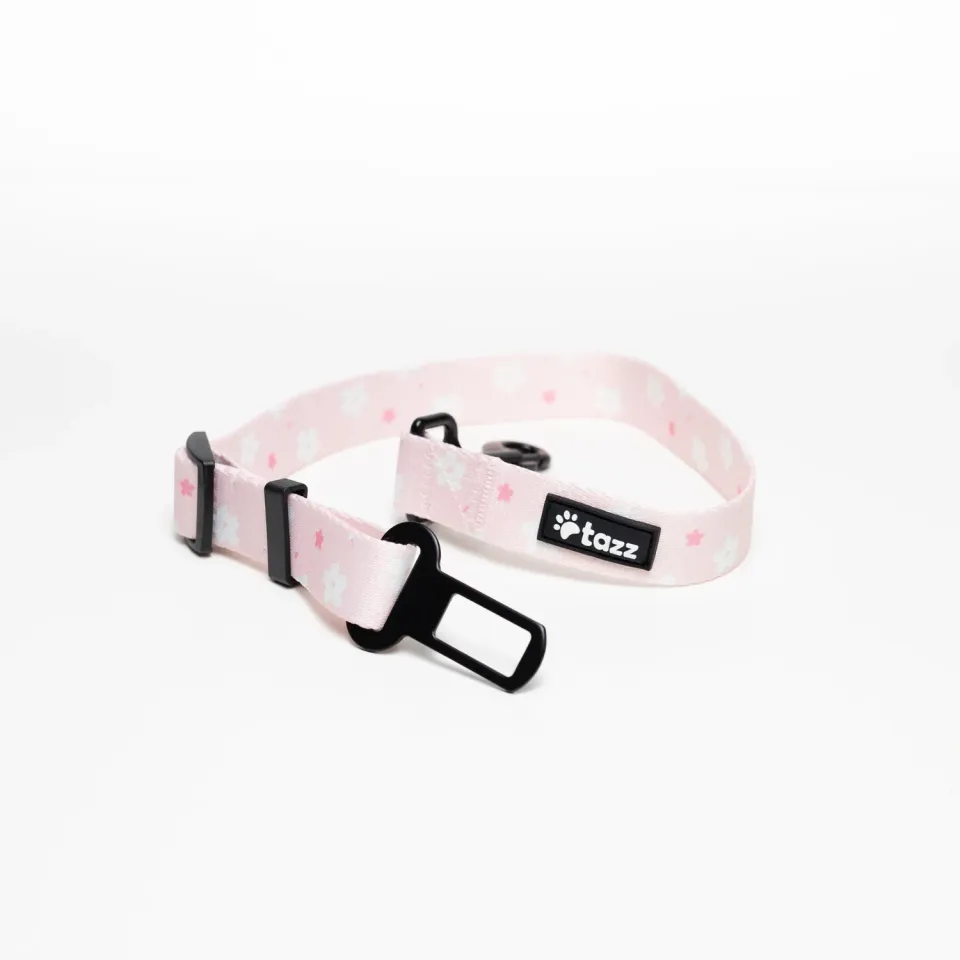 Tazz Pink Flower bilbælte blomstret