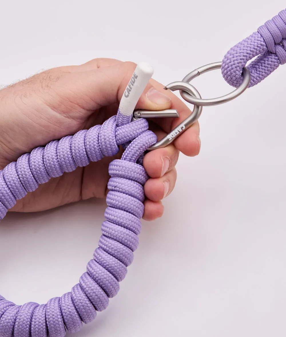 Cafide Ona violet hundesnor 200 cm flettet
