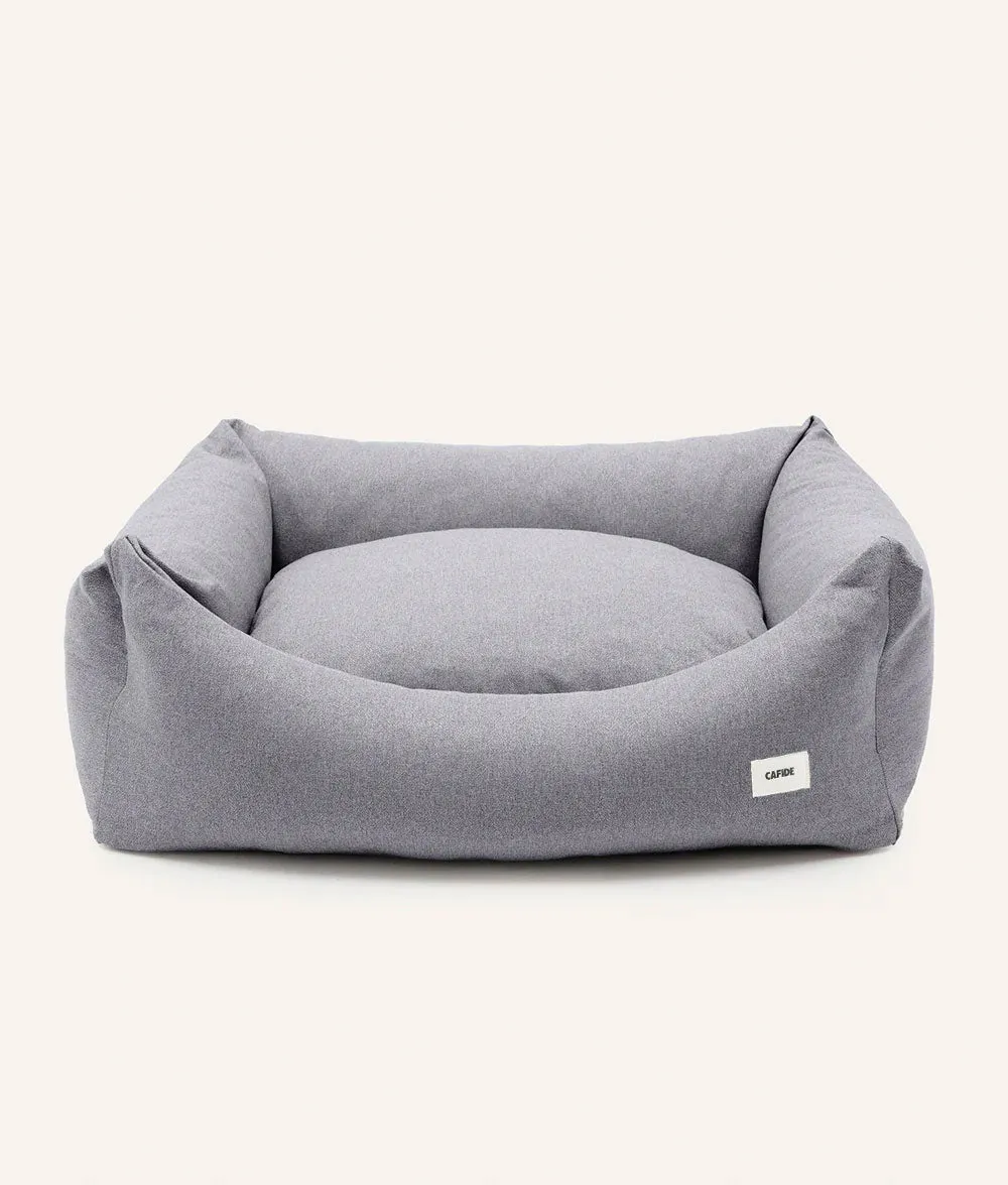 Cafide Snozy Grey hundeseng blød
