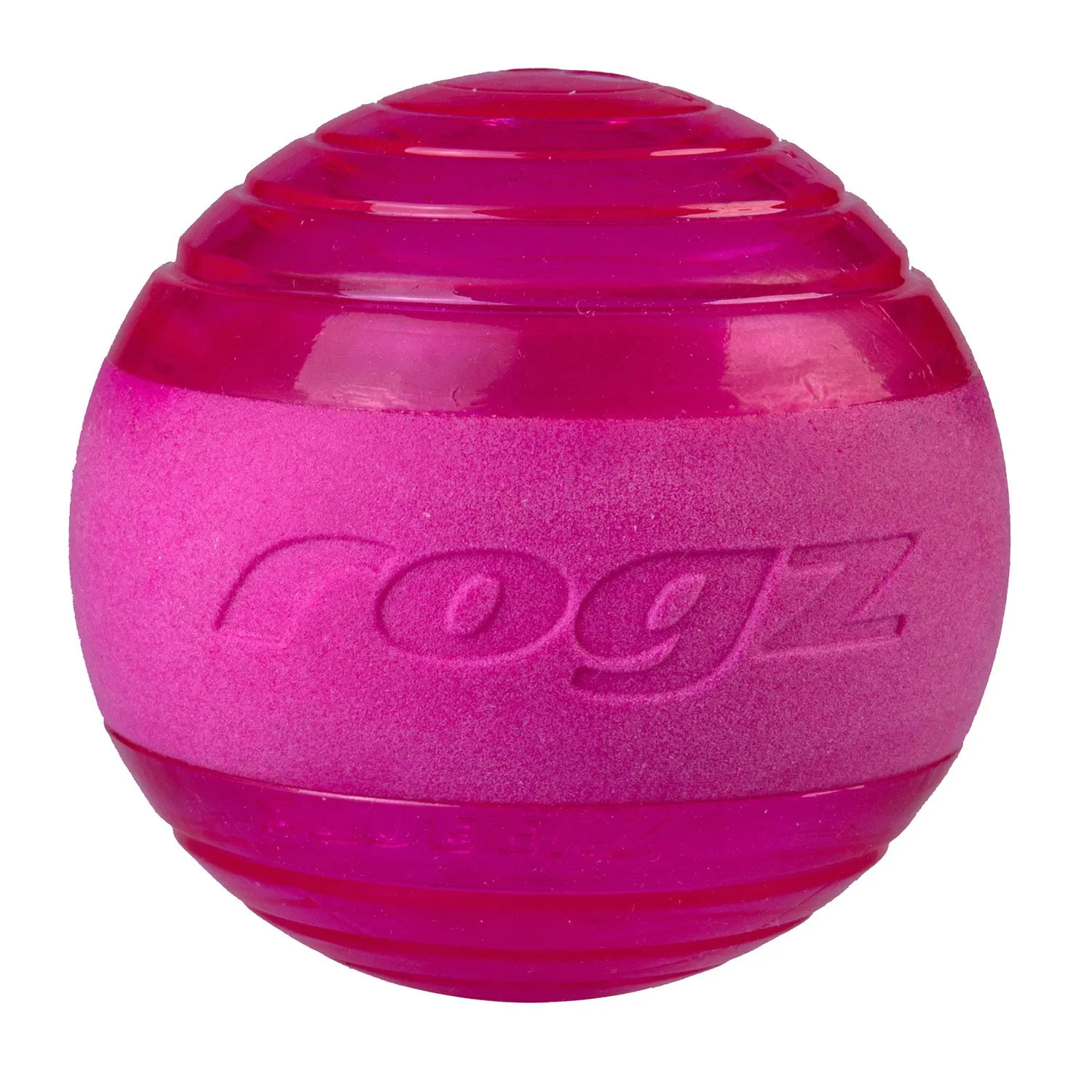 Rogz Squeekz Fetch hundebold med lyd