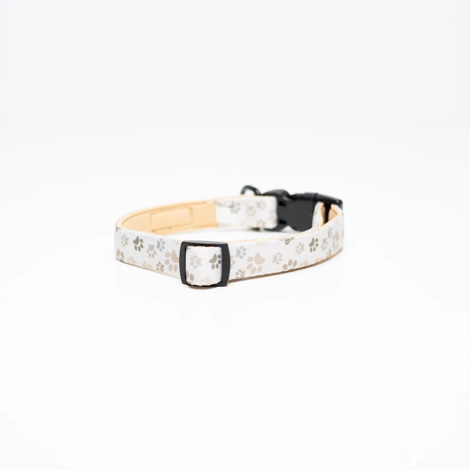 Tazz Paws in Love halsband beige med poter