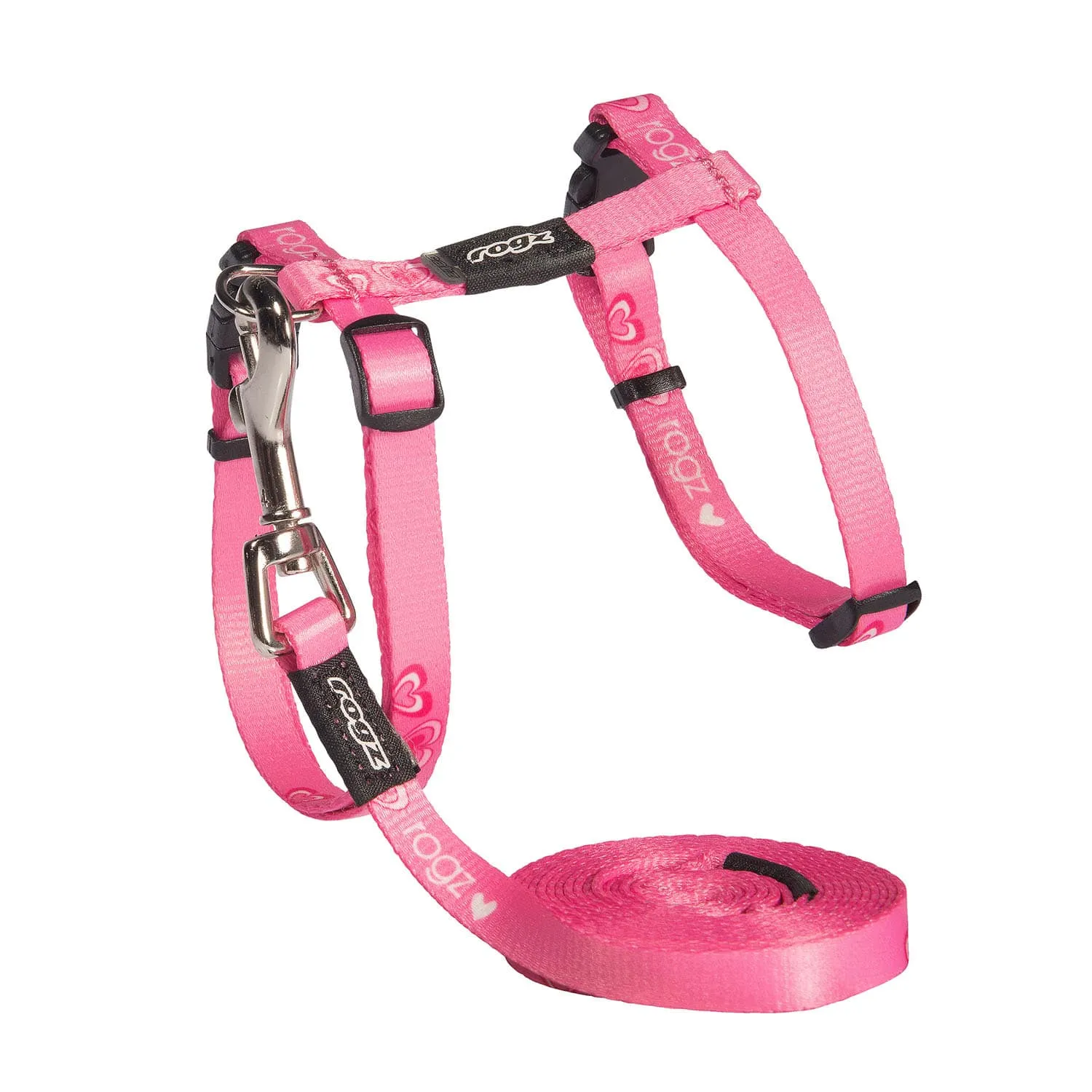 Rogz Kiddy Cat Classic kattesele med line