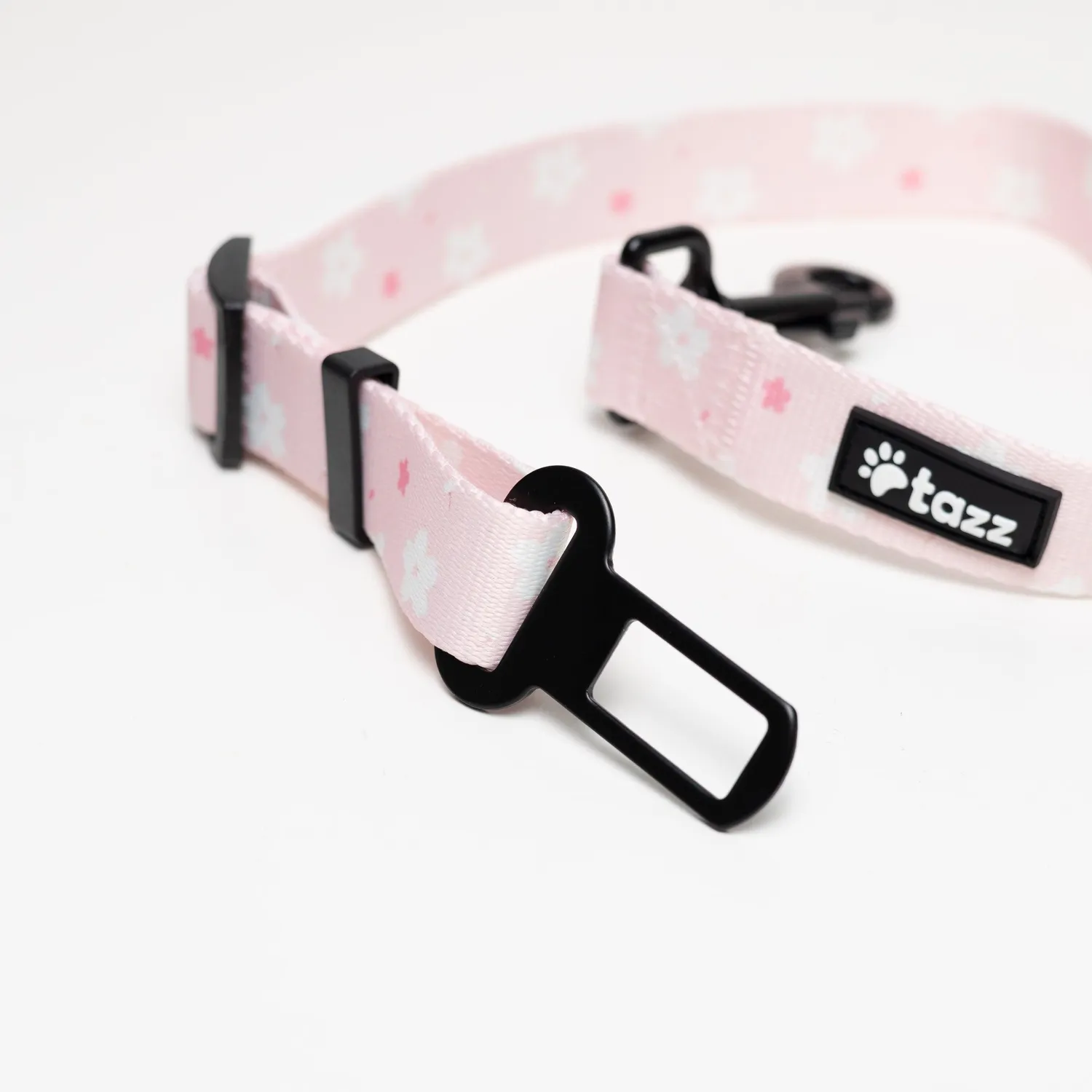 Tazz Pink Flower bilbælte blomstret