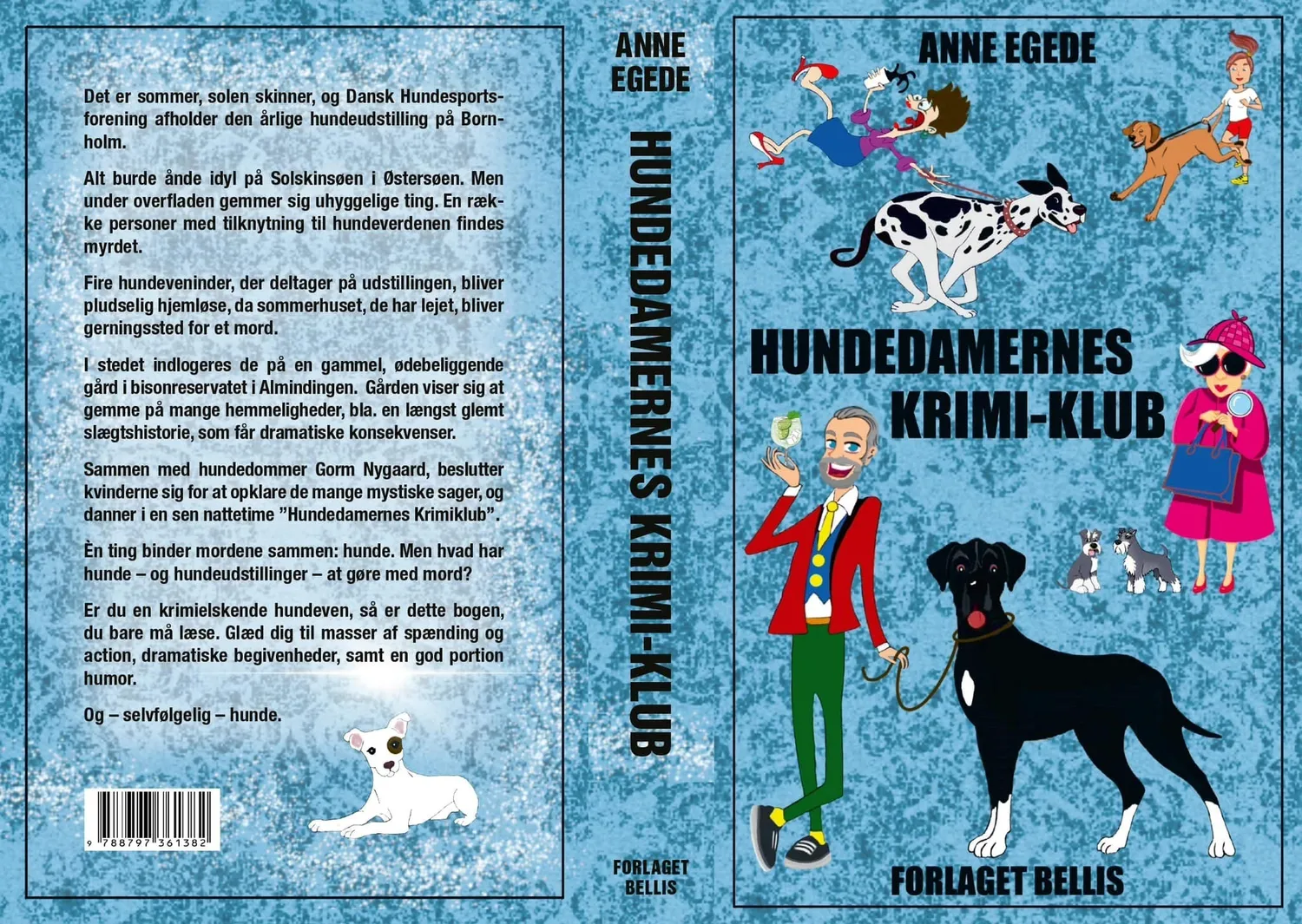 Anne Egede Hundedamernes krimi-klub bog krimi Bornholm