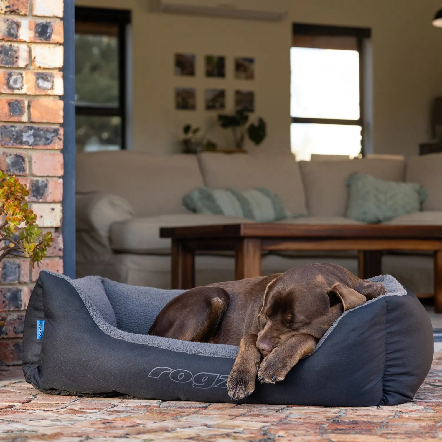 Rogz Outdoor Walled Rectangular hundeseng