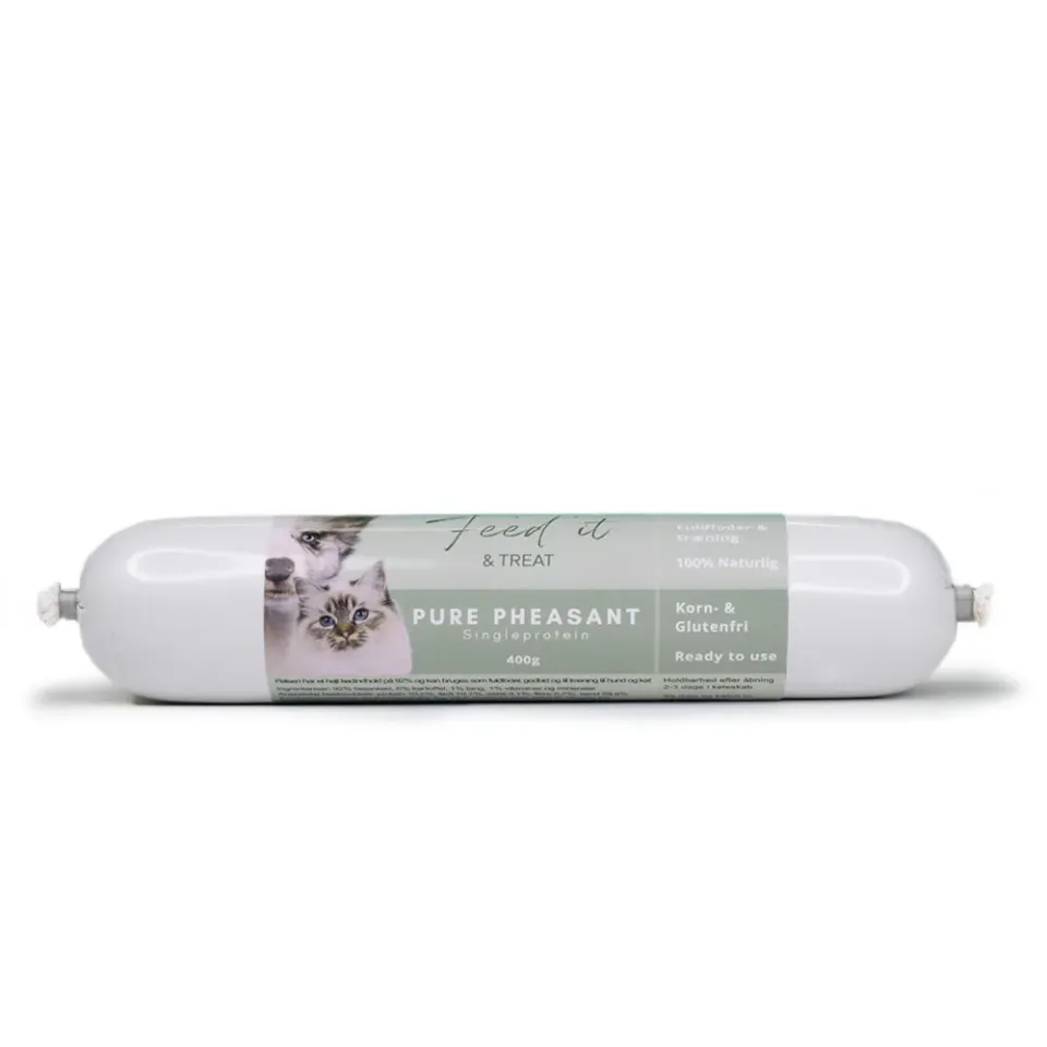 Snack'it Singleprotein Pheasant foderpølse 400 g