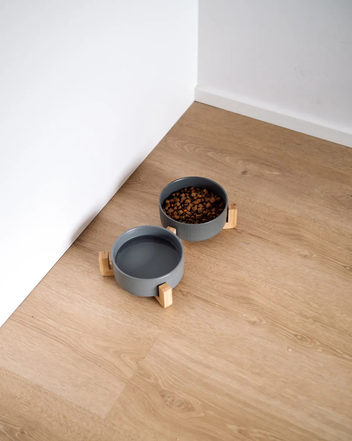 Doksie Home H1 keramik hundeskål hvid 700 ml