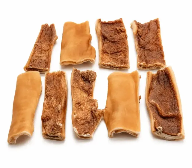 Snack'it Pandebrask Okse tyggesnack 15 cm 250 g proteinrig