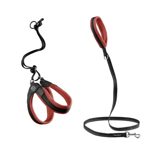 Tre Ponti Easy Fit hundesele 3-deles sæt mesh reflekterende