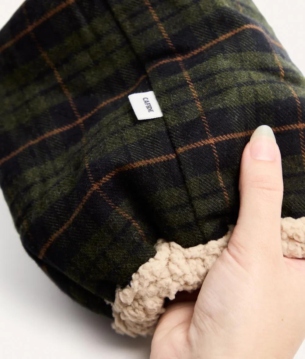 Cafide Olga snood til hund grøn tartan