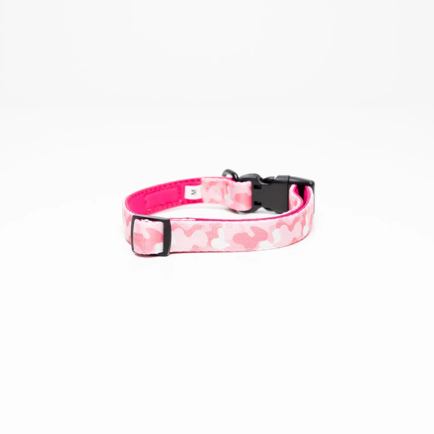 Tazz Pink Camo hundehalsbånd justerbart rosa camouflage