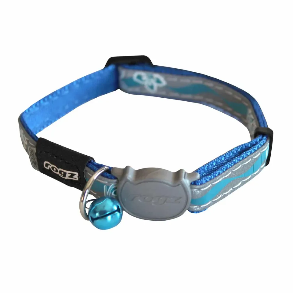 Rogz NightCat Safety kattehalsbånd refleks