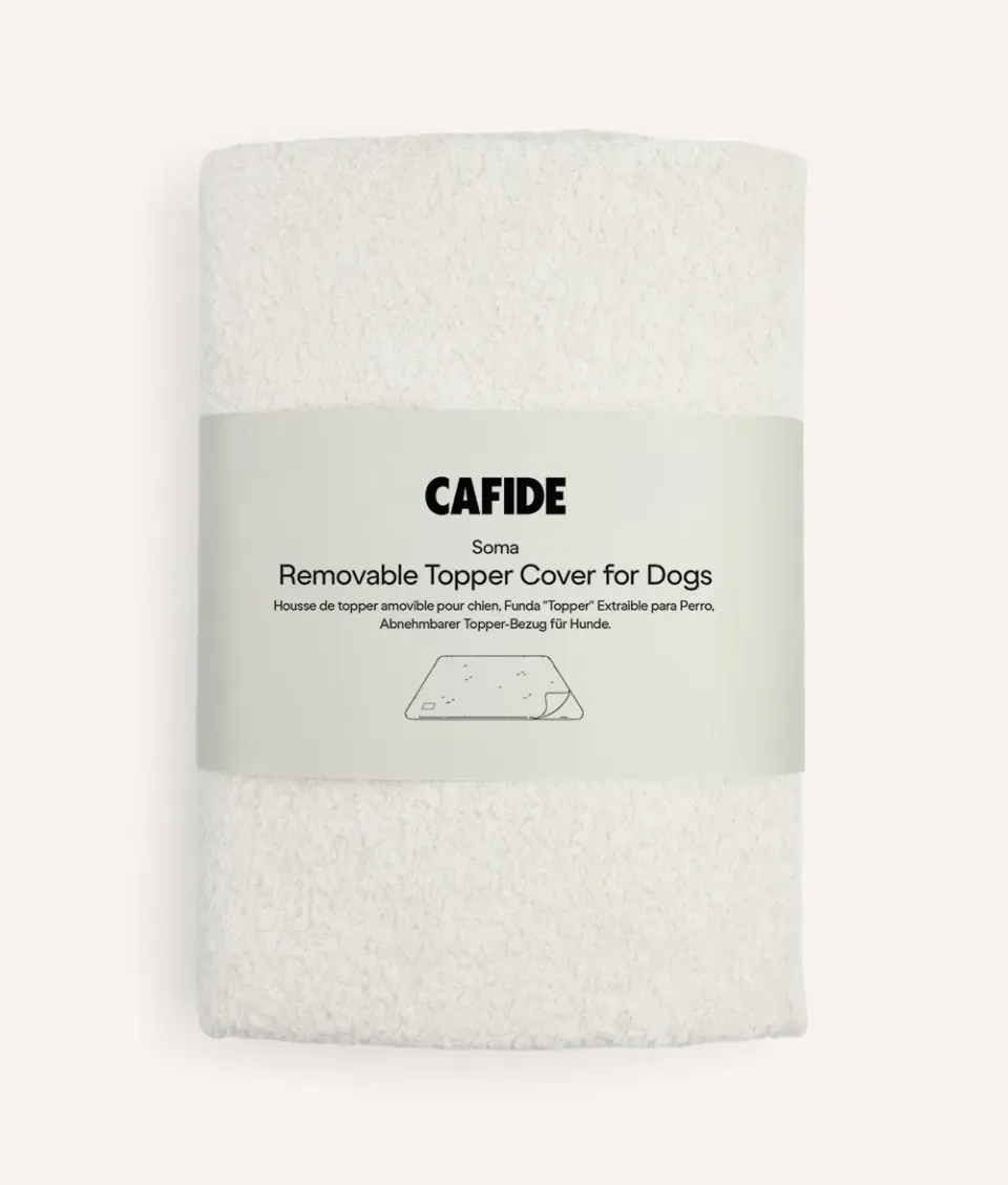 Cafide Soma topper til hundeseng frotté