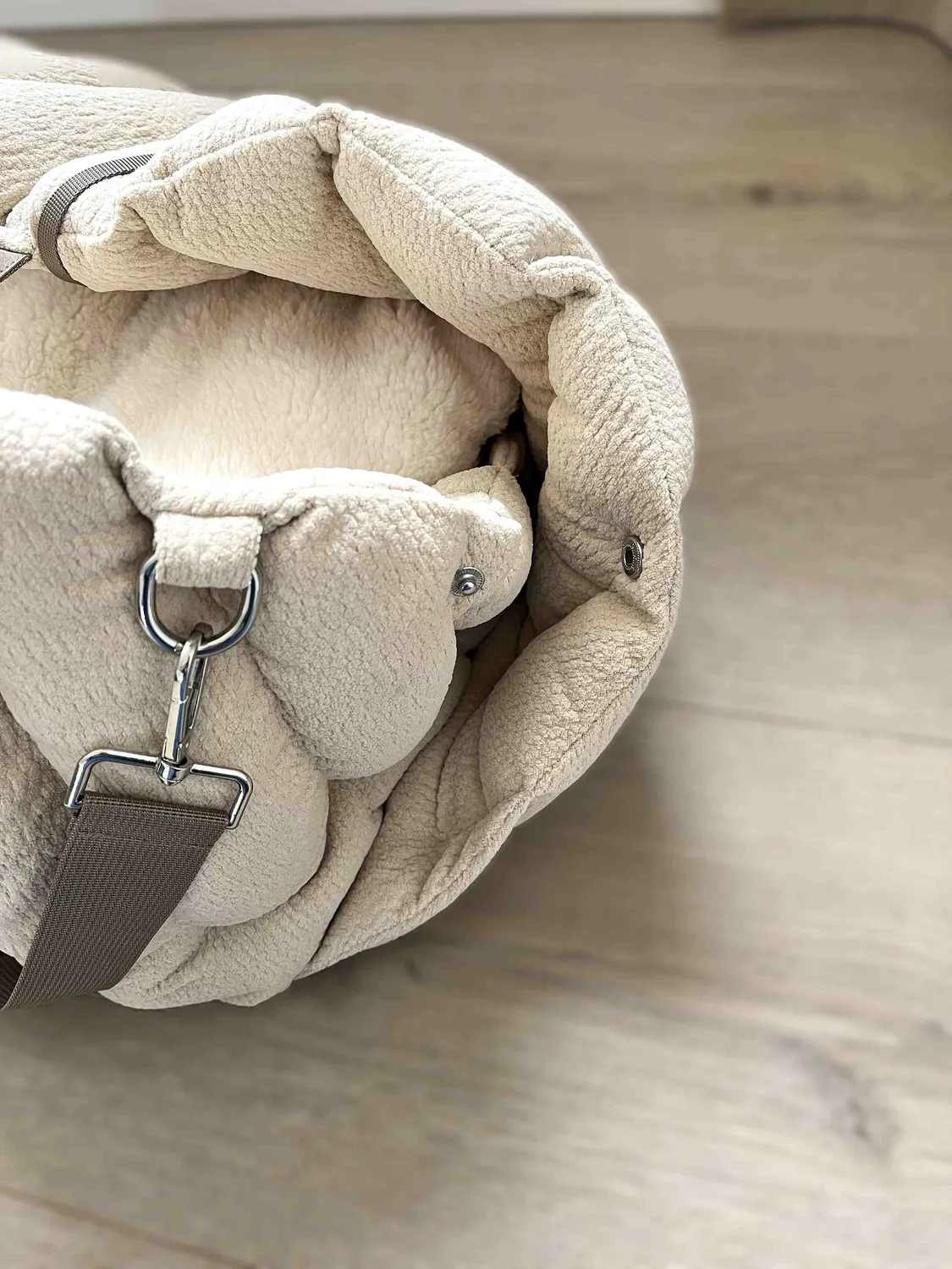 Doksie Trip 01 hundetaske beige til 5 kg
