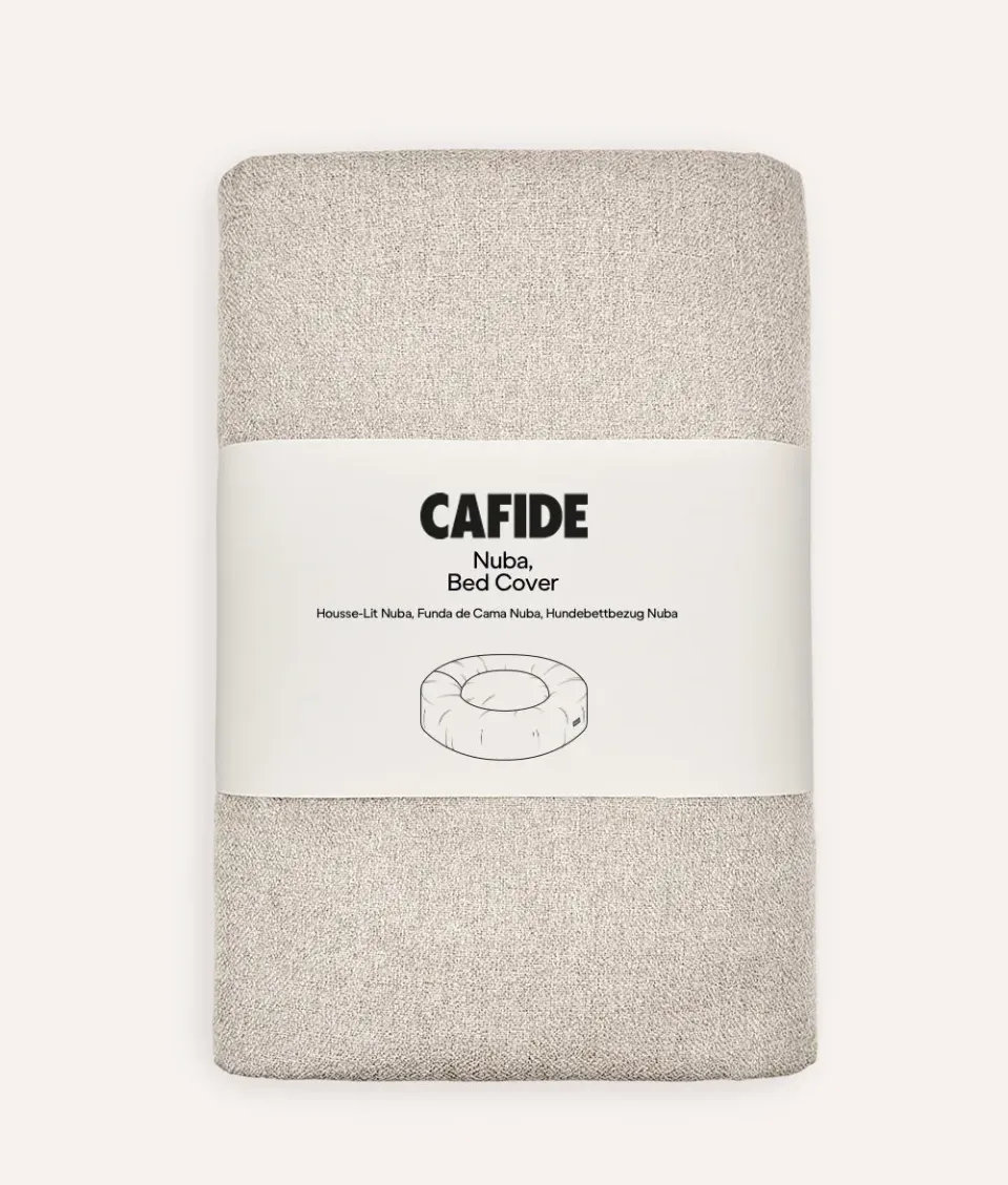 Cafide Nuba hundekurv betræk beige chenille