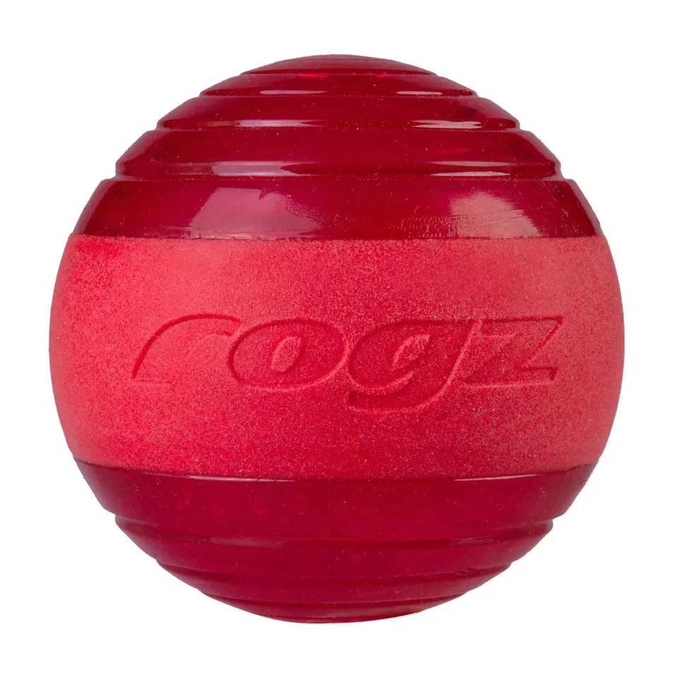 Rogz Squeekz Fetch hundebold med lyd