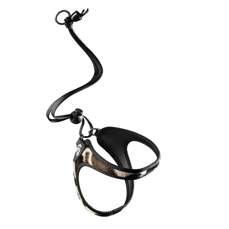 Tre Ponti Easy Fit Adjustable Strap Savannah hundesele Zebra str. 2 blød