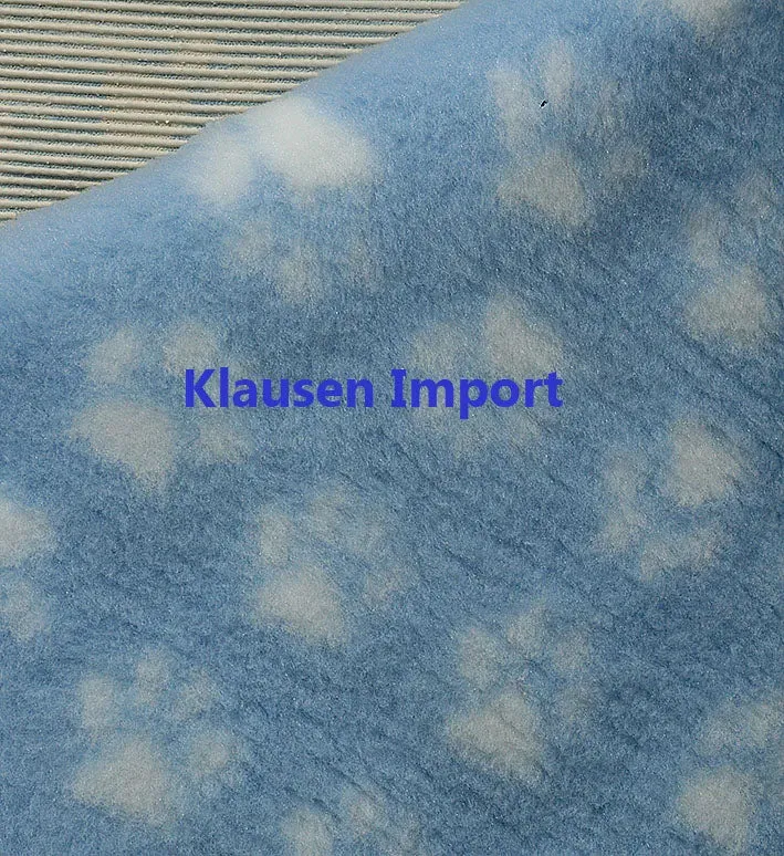 Vetbed hundetæppe skridsikker 80x100 cm lyseblå pote
