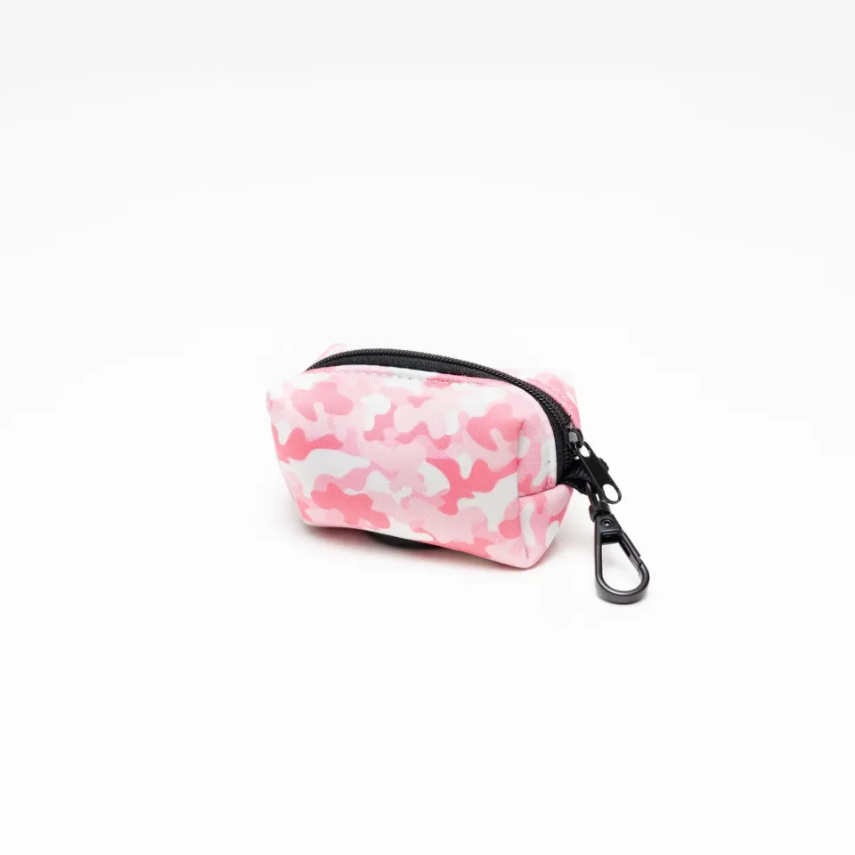 Tazz Pink Camo poseholder til hundelorteposer