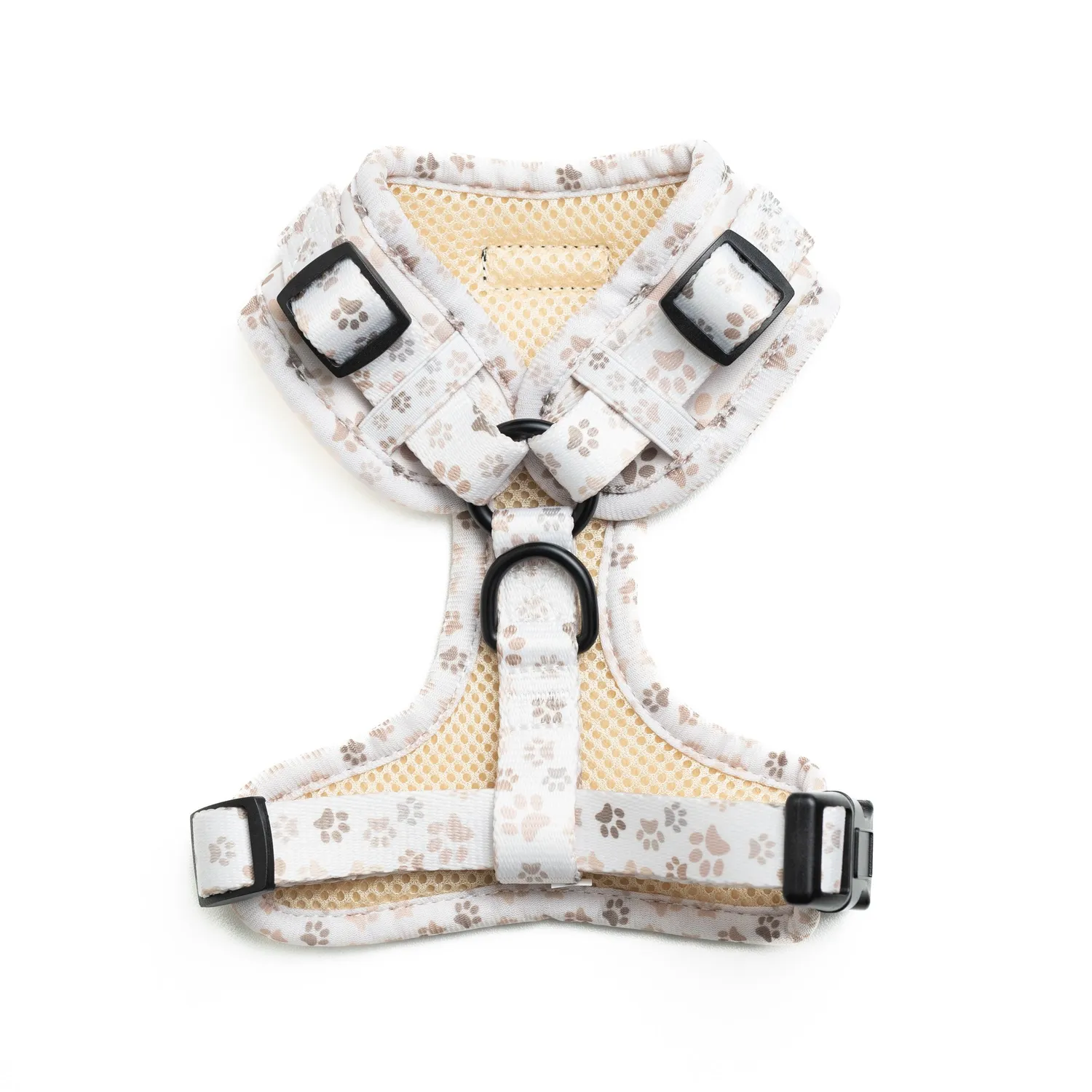 Tazz Paws in Love hundesele beige med poter
