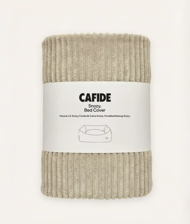 Cafide Snozy betræk til hundeseng beige S