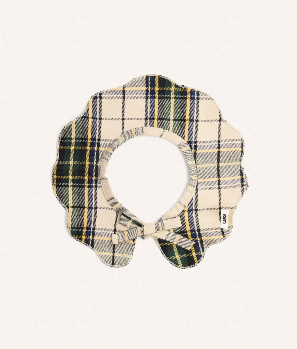Cafide Lola halsbånd bandana beige tartan