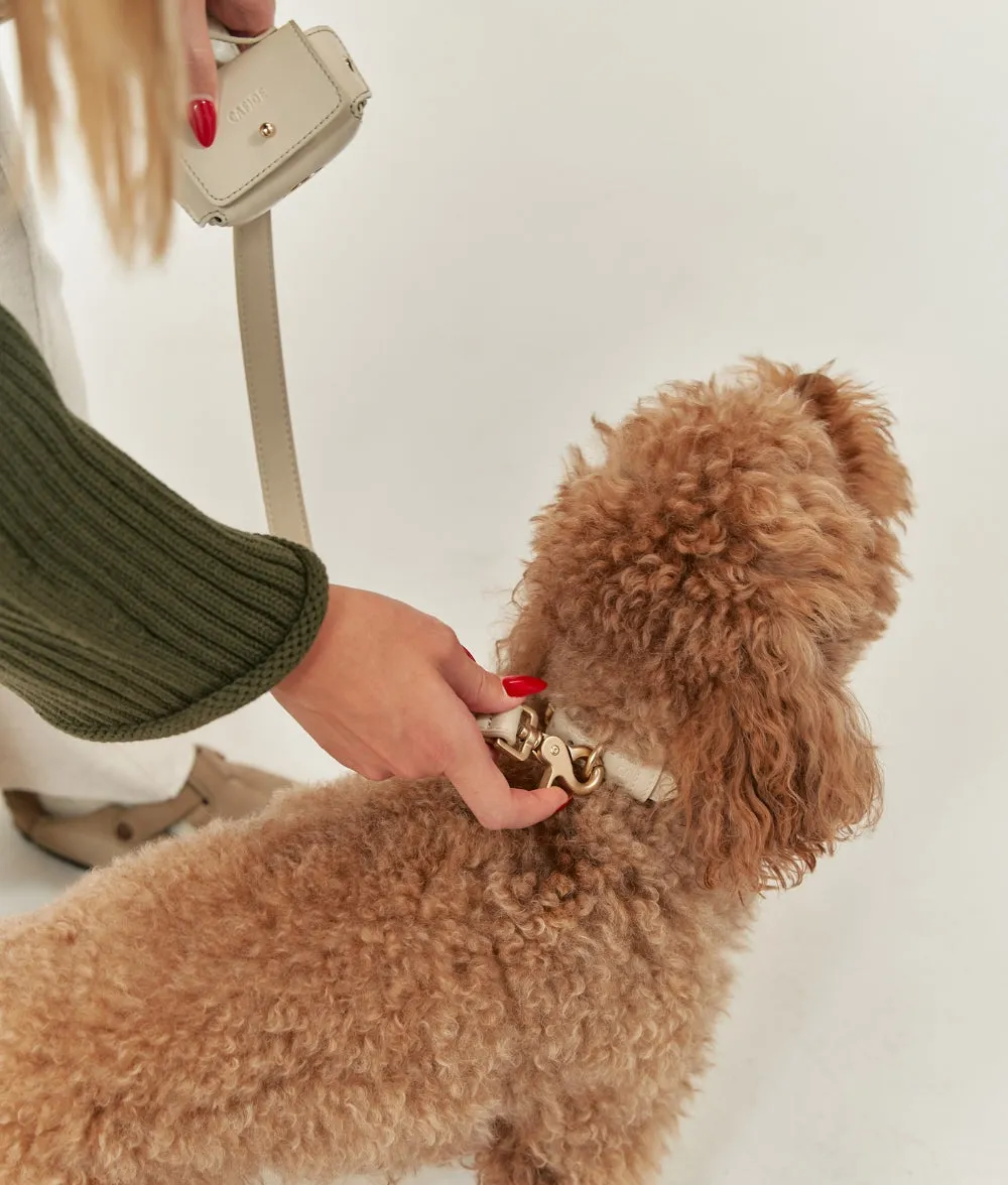 Cafide Jala multiposition hundesnor beige vegansk læder