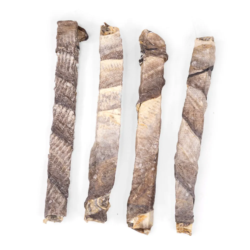 Snack'it torskeskind bar hundesnack 200 g tørret