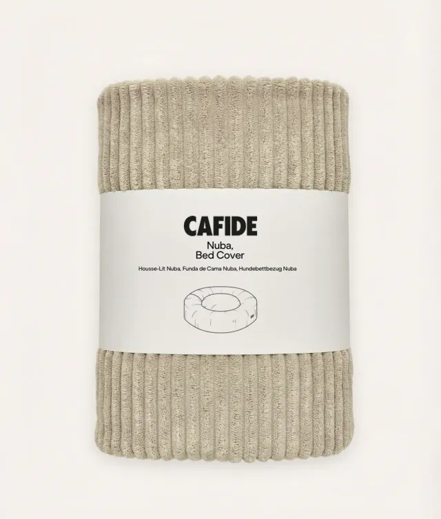 Cafide Nuba betræk til hundeseng beige M