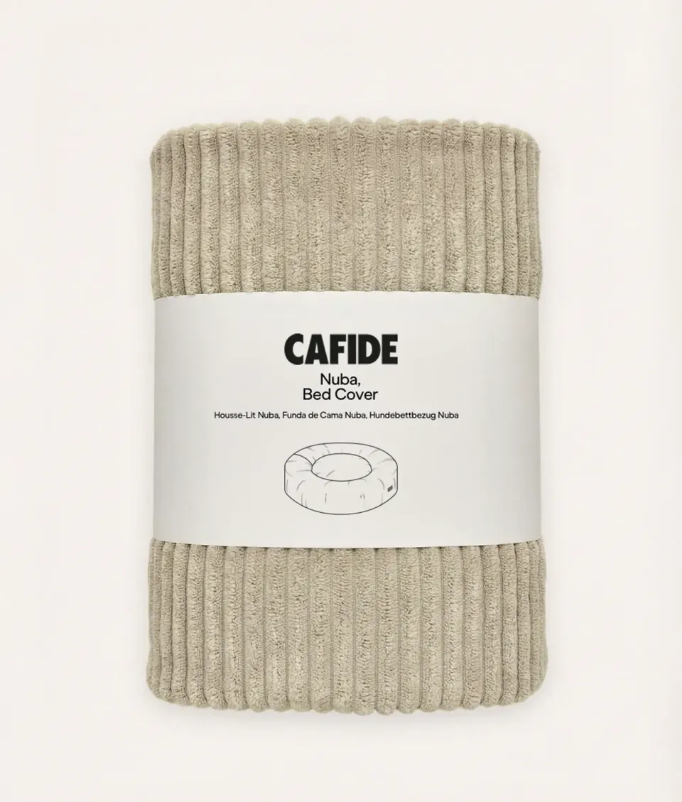 Cafide Nuba betræk til hundeseng beige M