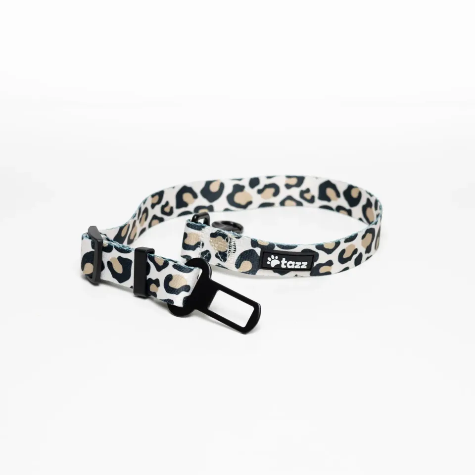 Tazz Just Leo hundesele til bil leopard