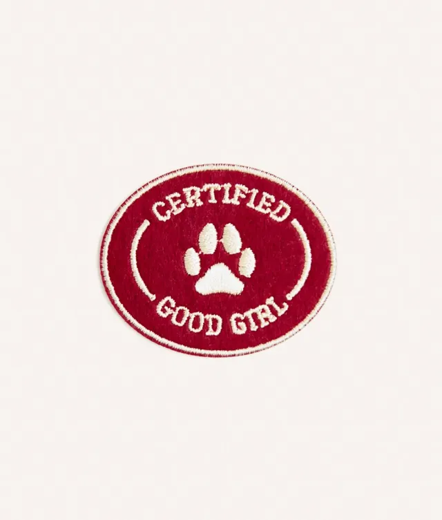 Cafide Pippa Good Girl strygemærke bordeaux