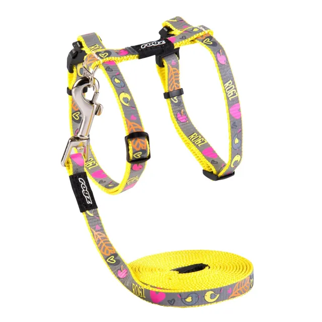 Rogz ReflectoCat Classic kattesele med line refleks