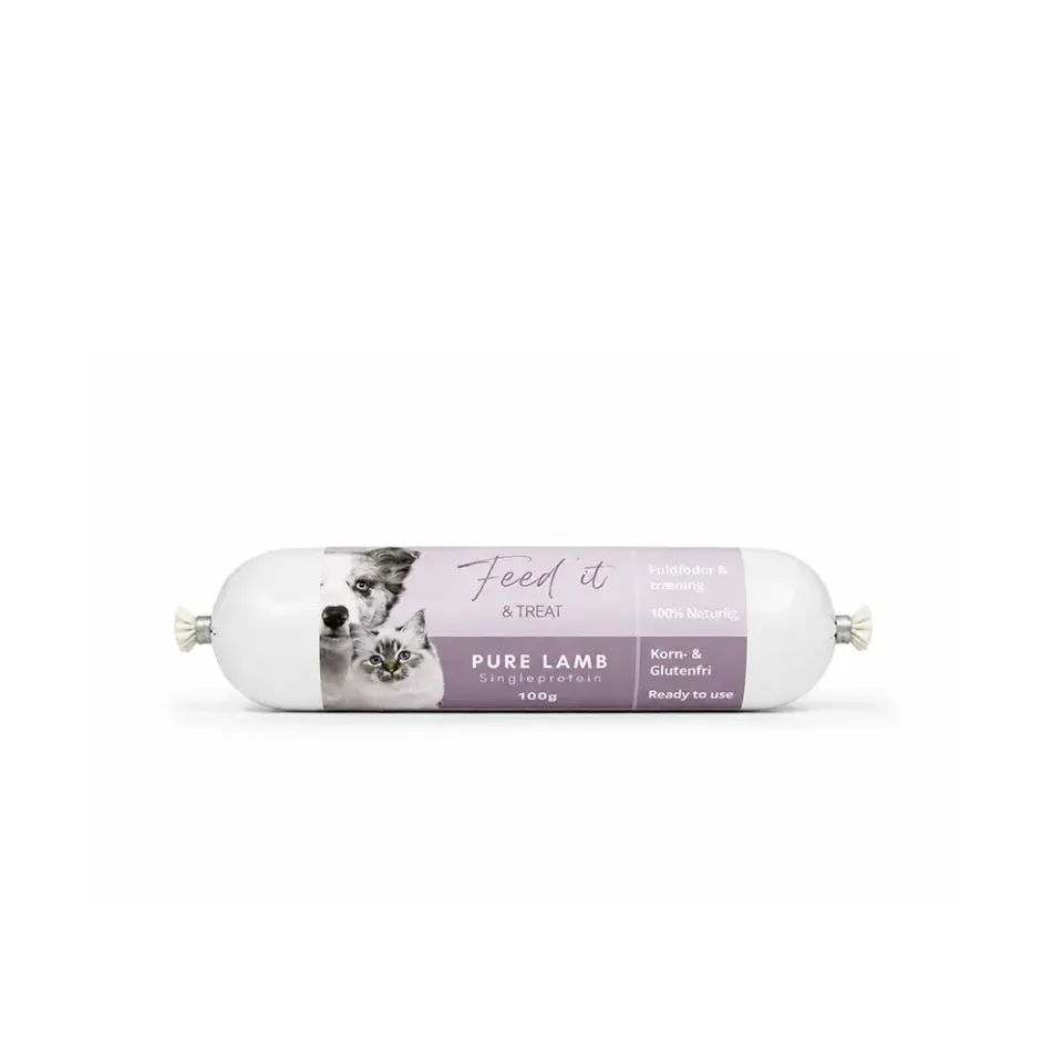 Snack'it Singleprotein Lam hundepølse 100g lam