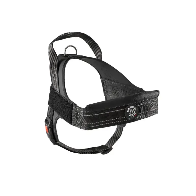 Tre Ponti Flash Velcro hundesele stor hund sort