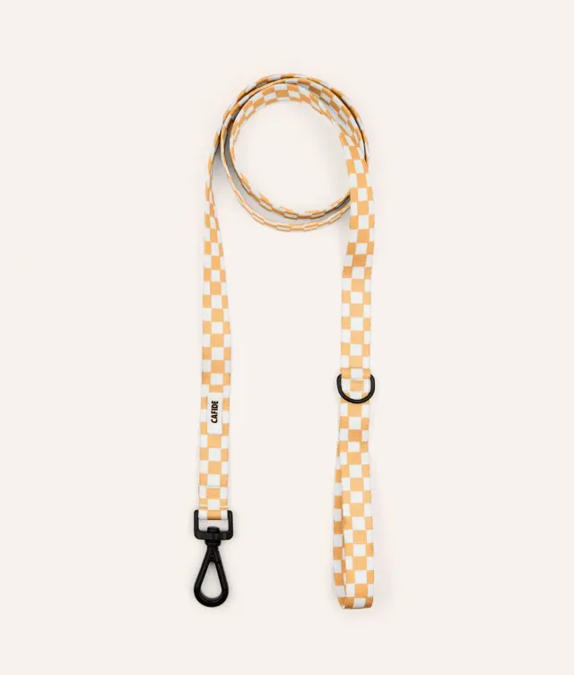 Cafide Juno hundesnor 1,2 m orange fersken genbrug