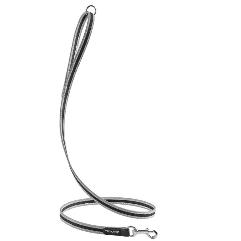 Tre Ponti Original hundesnor 118 cm sort refleks
