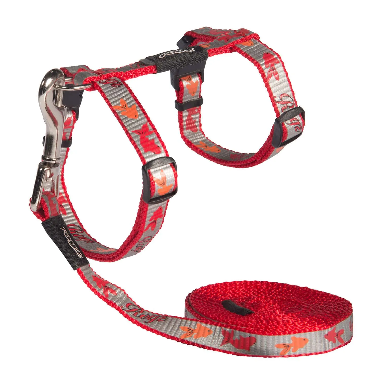 Rogz ReflectoCat Classic kattesele med line refleks